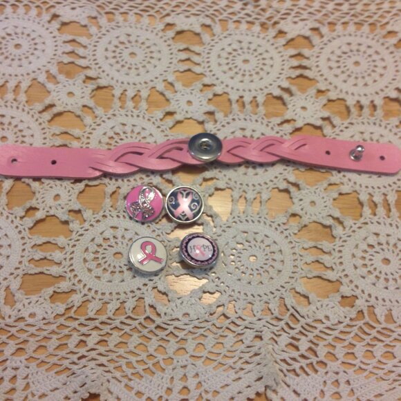 Snap Jewelry - Breast Cancer Awareness - Picture 1 of 6